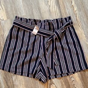 COPY - Linen paper bag shorts